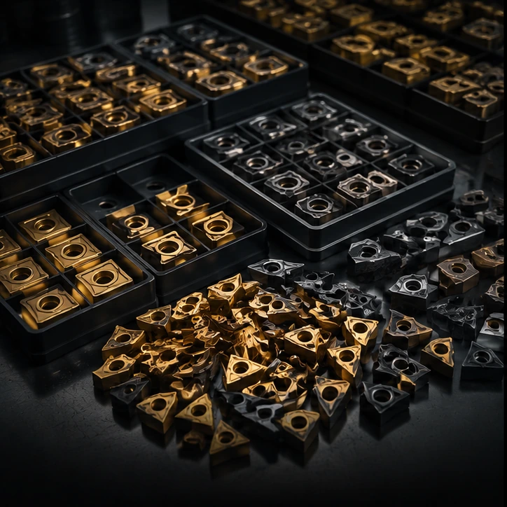 Tungsten carbide inserts for recycling